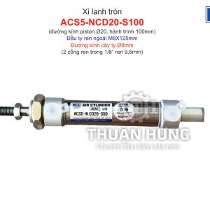 Xi lanh khí nén KCC ACS5-NCD20-S100
