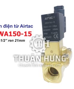 Mặt trước của van điện từ Airtac 2WA150-15