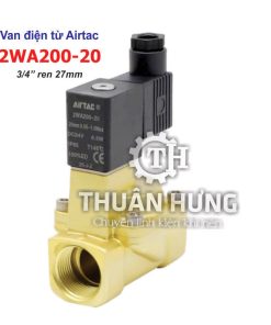 Cổng bên trái của van điện từ Airtac 2WA200-20