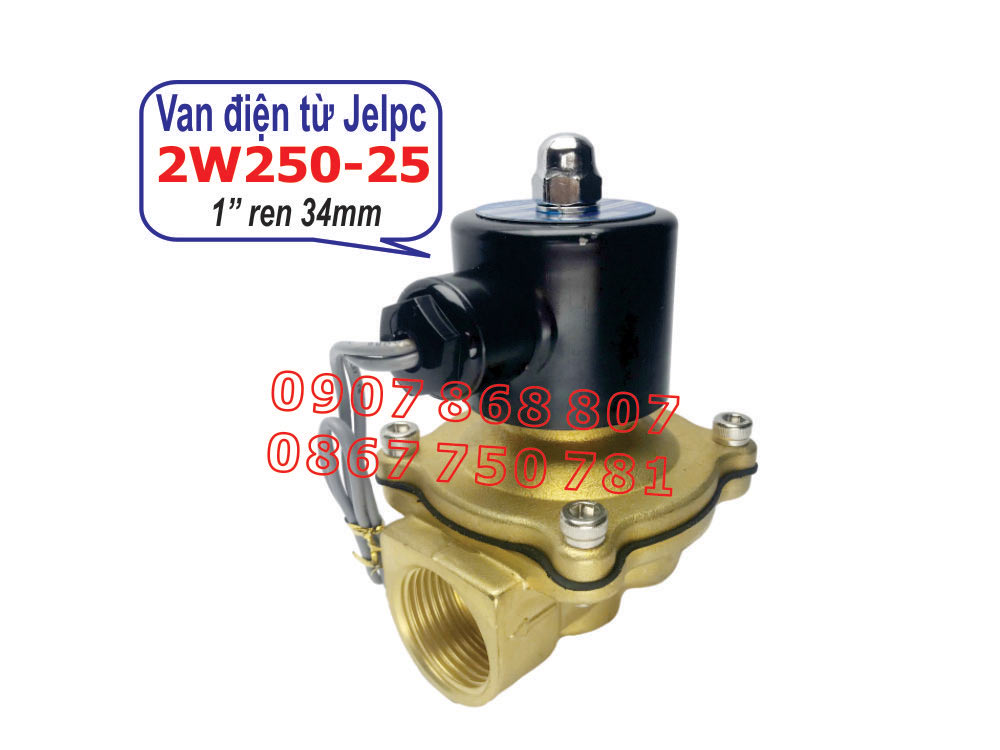 Cổng vào van điện từ 2/2 JELPC 2W250-25