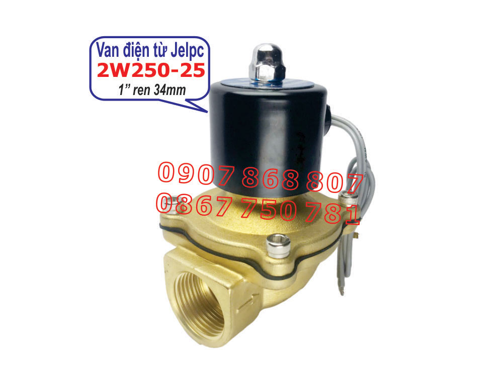 Cổng vào van điện từ 2/2 JELPC 2W250-25