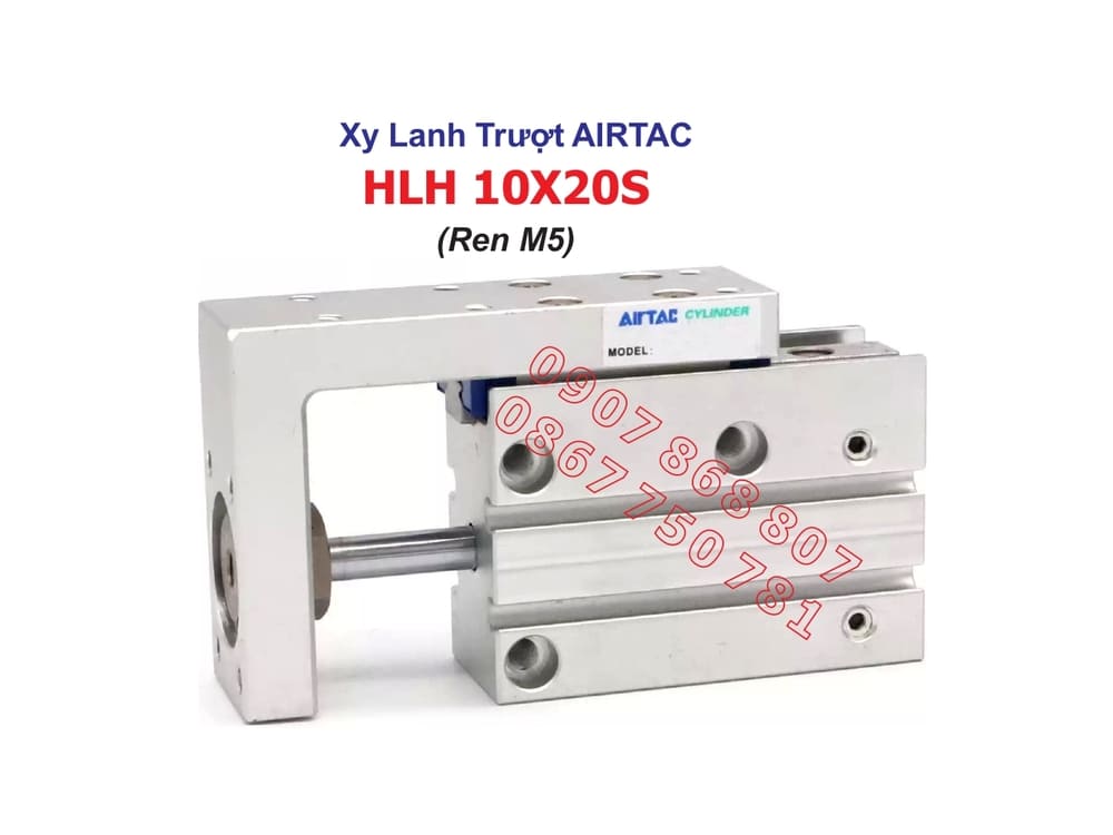 Xy lanh trượt HLH10X20S AIRTAC
