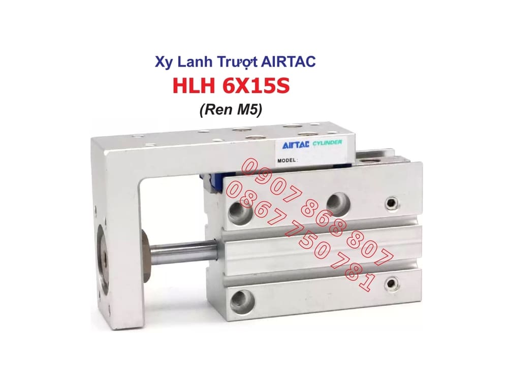 Xy lanh trượt HLH6X15S AIRTAC