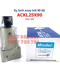 Mặt trước của xy lanh xoay ACKL25X90 AIRTAC